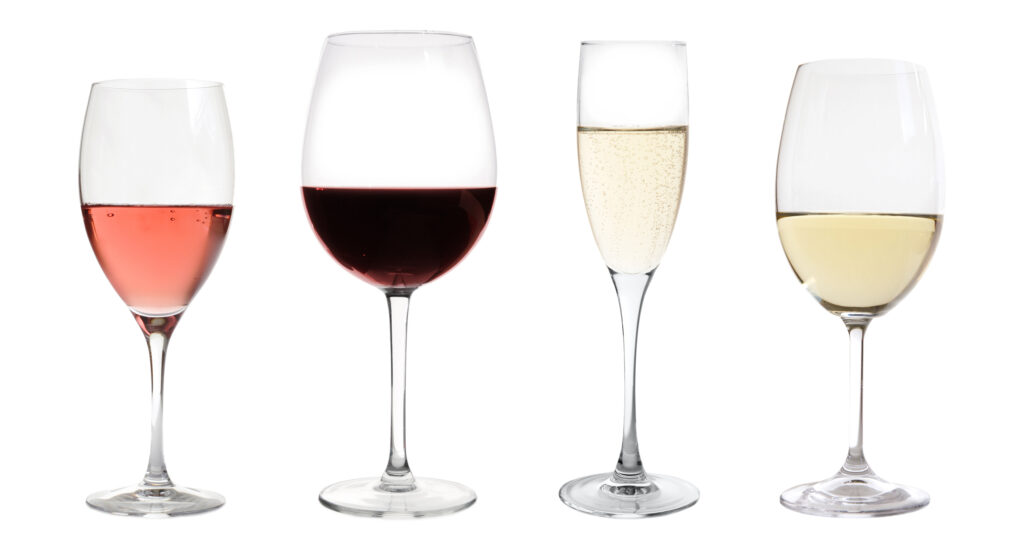 Types of wine and how they are characterized